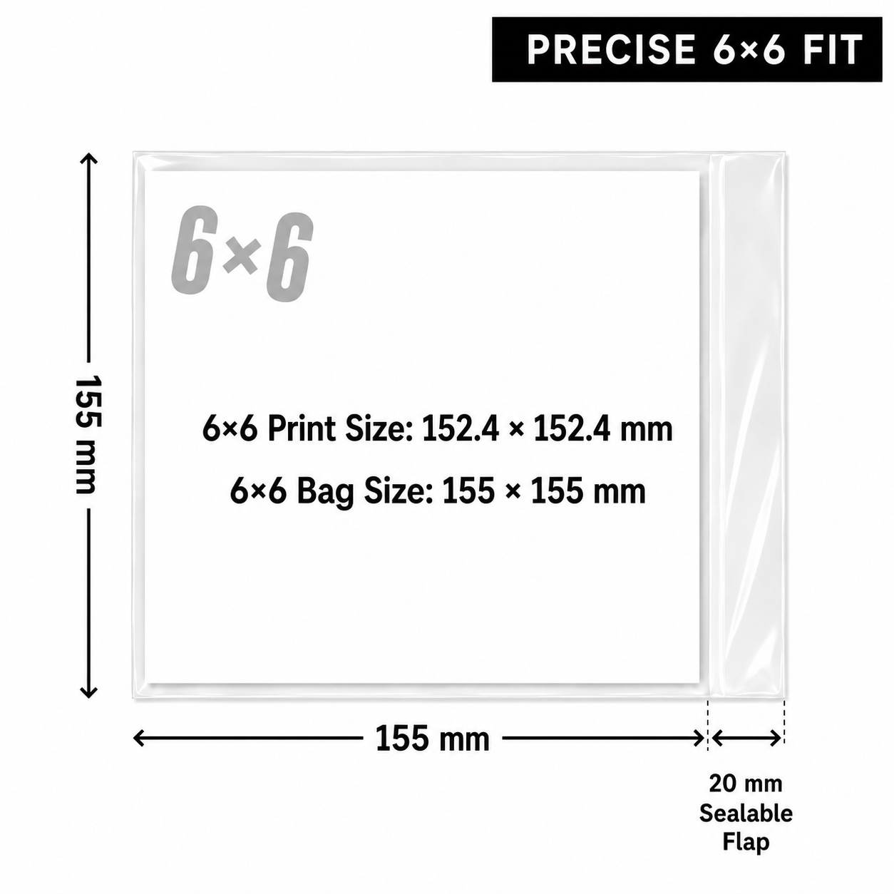 6×6 Cello Bags
