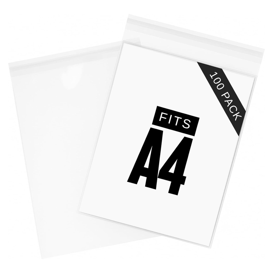 A4 Cello Bags