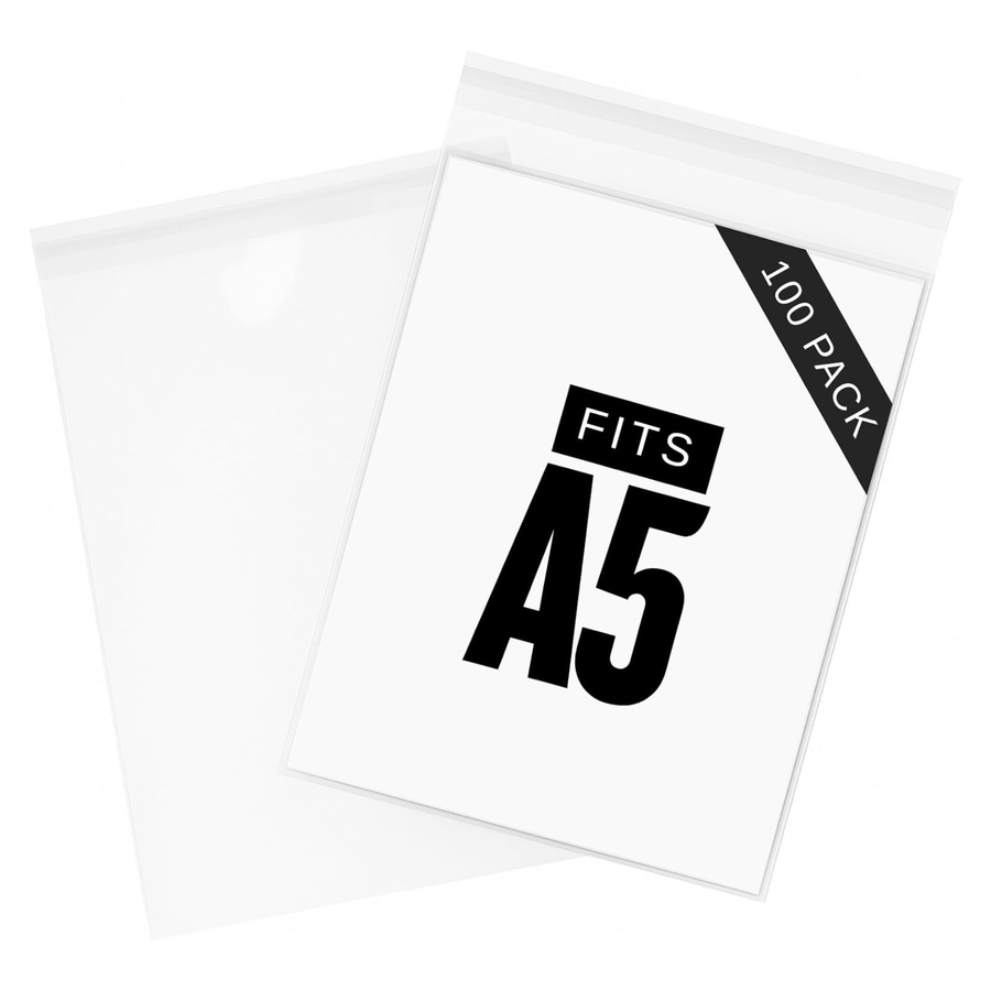 A5 Cello Bags