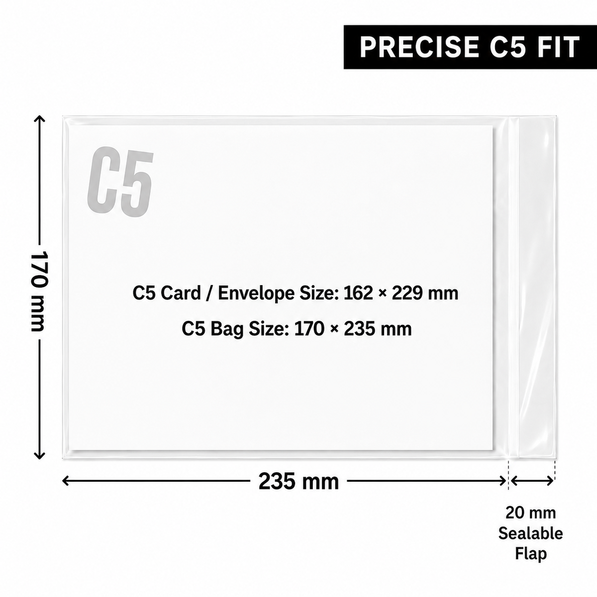 C5 Cello Bags